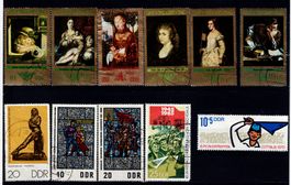 Briefmarken 31x DDR 5