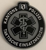 Kantons Polizei Taktische Einsatzmedizin  Patch Klett.