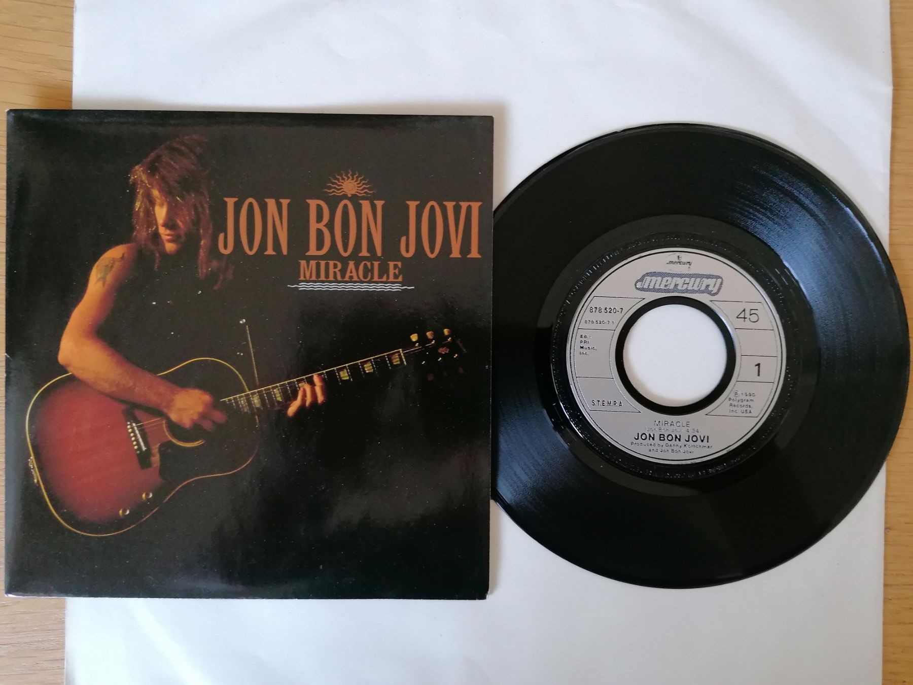 Dischi in vinile: Jon Bon Jovi -- Miracle – Usato da Beinwil am See venduto da Funkthesizer
