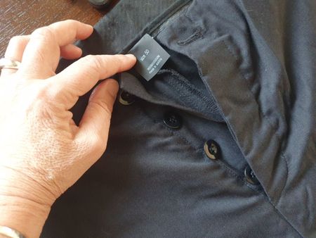 Clemens en August Hose schwarz edel verarbeitet