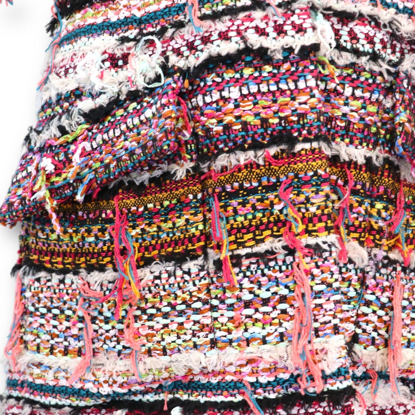 Chanel Giacche: Chanel Tweed Jacke multicolor Gr. 40 – Usato da Binningen venduto da Designerlabels 7