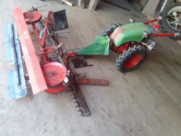 Motormäher Rapid 505 mit Bandeingrasung