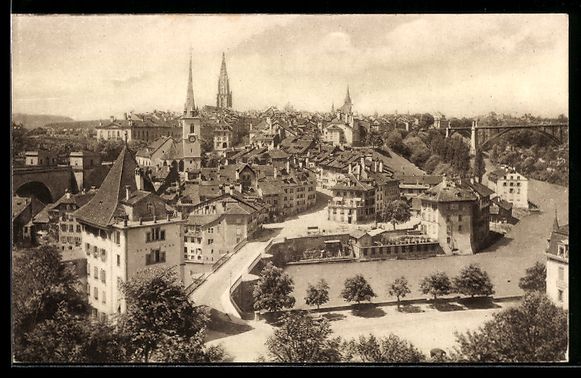 Ansichtskarten: AK Bern, Untere Stadt – Gebraucht aus Berlin von bartko-reher