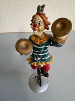 Zirkus-Feeling: Lustiger Clown mit Zimbeln, Vintage Deko!...