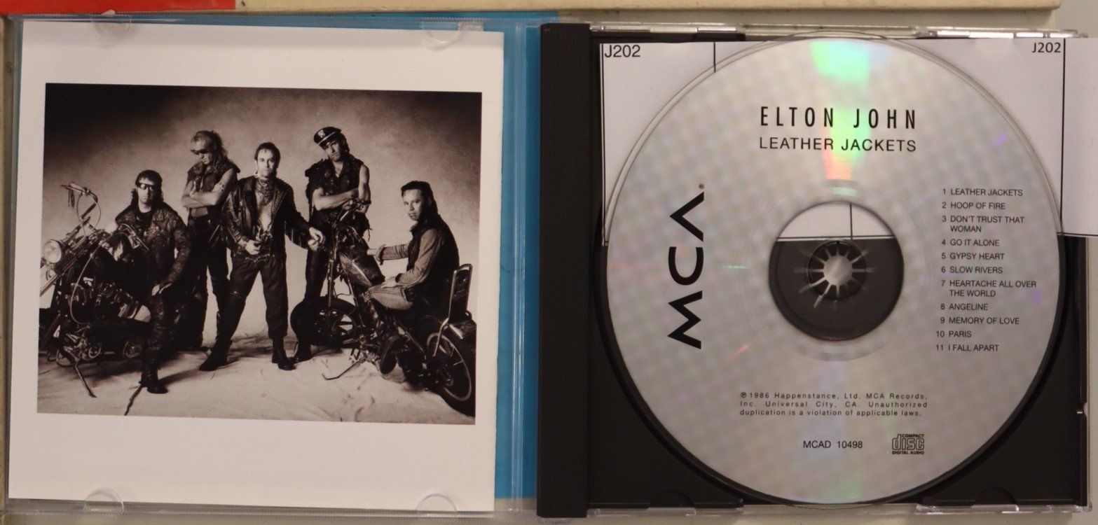 CD: Elton John – Leather Jackets – Usato da Luzern venduto da CONTENTI 1
