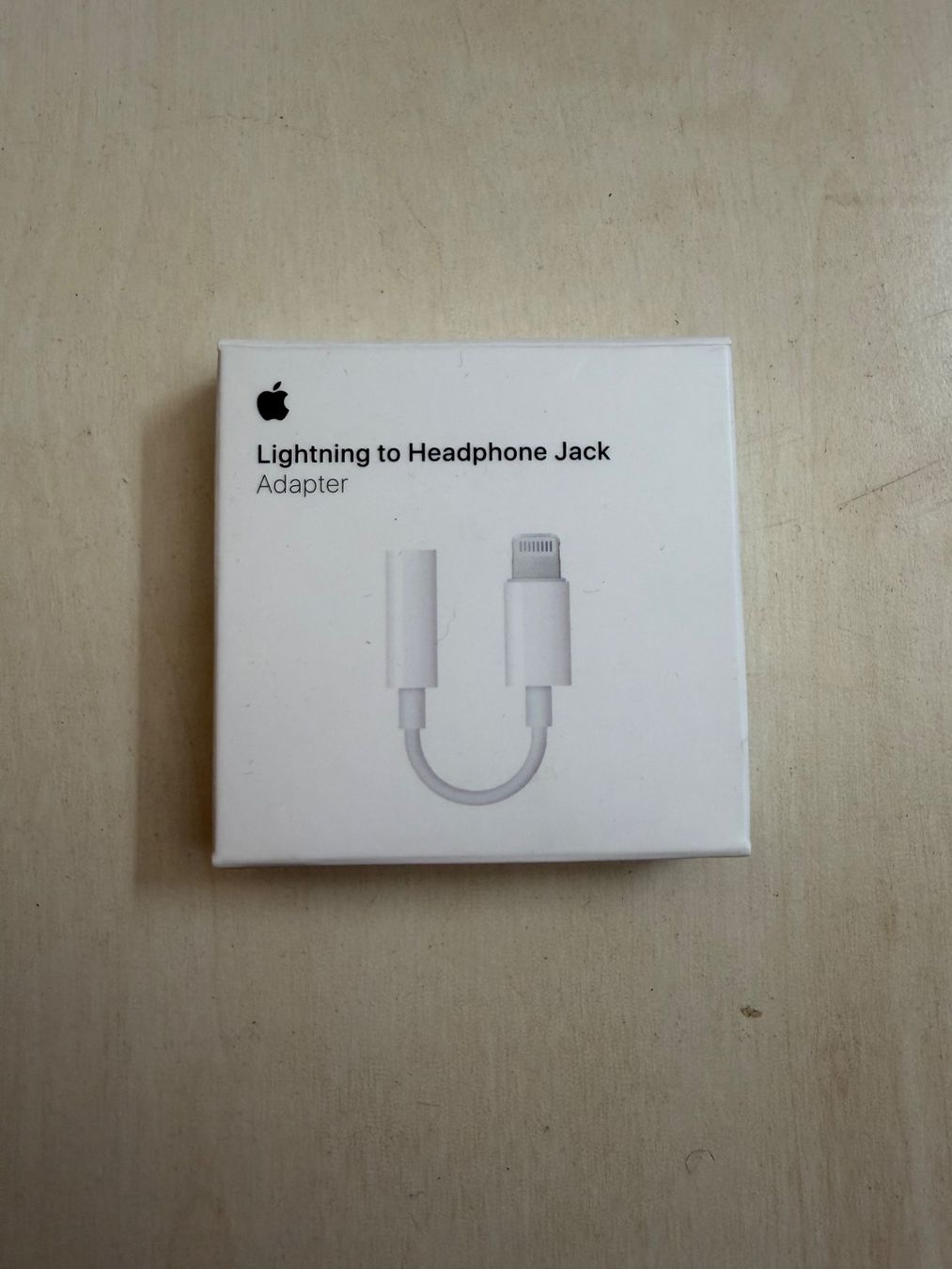 Apple Unità & Adattatore: Apple Lightning to Headphone Jack Adapter – Nuovo e nell'imballaggio originale da Bassersdorf venduto da Dako