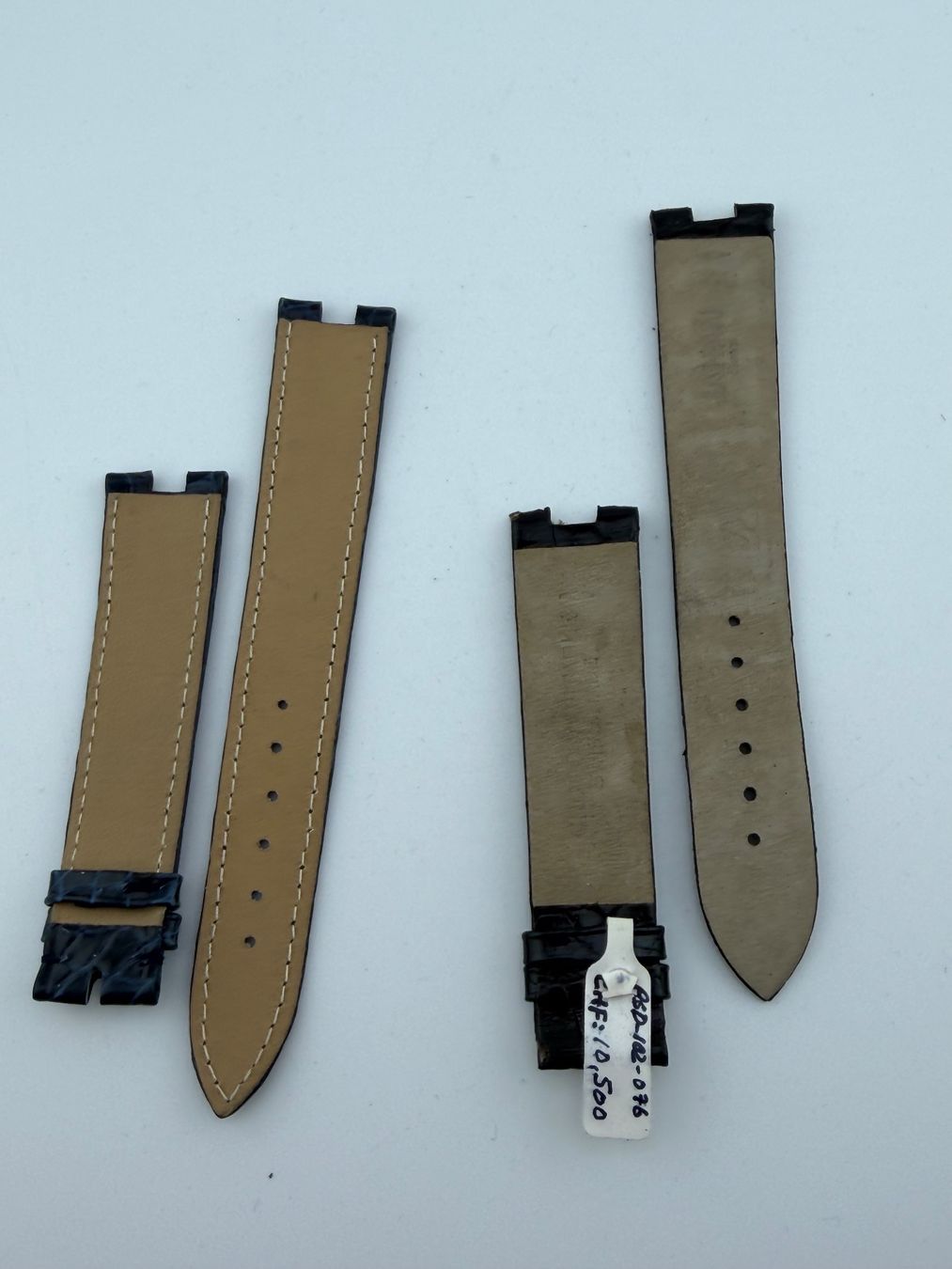 Orologi: 2 bracelets en cuir – Usato da Biel/Bienne venduto da MrP_WatchesBiel 2