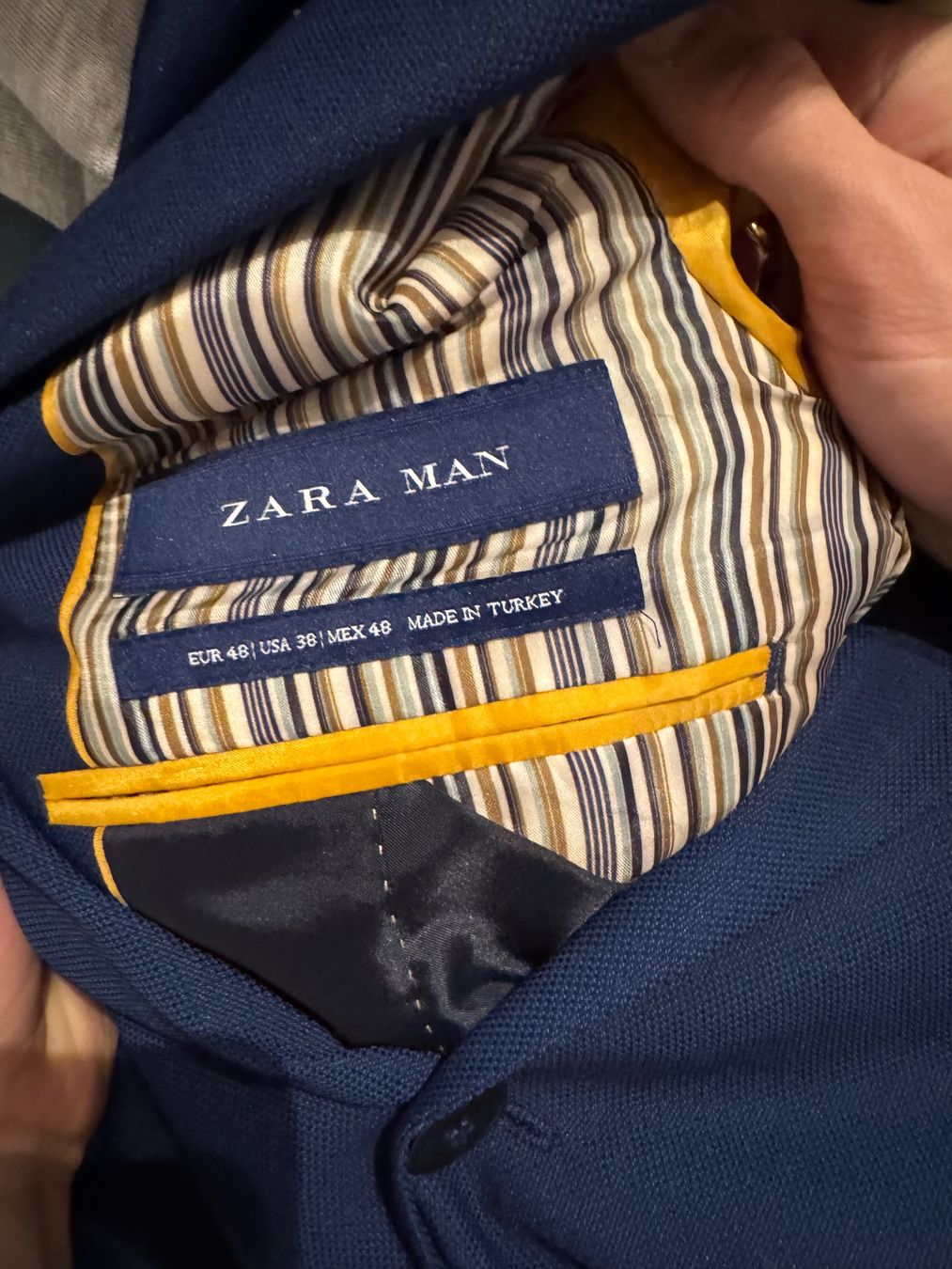 Zara Completi: Completo elegante blu navy – Usato da Bern venduto da Edodeo 5