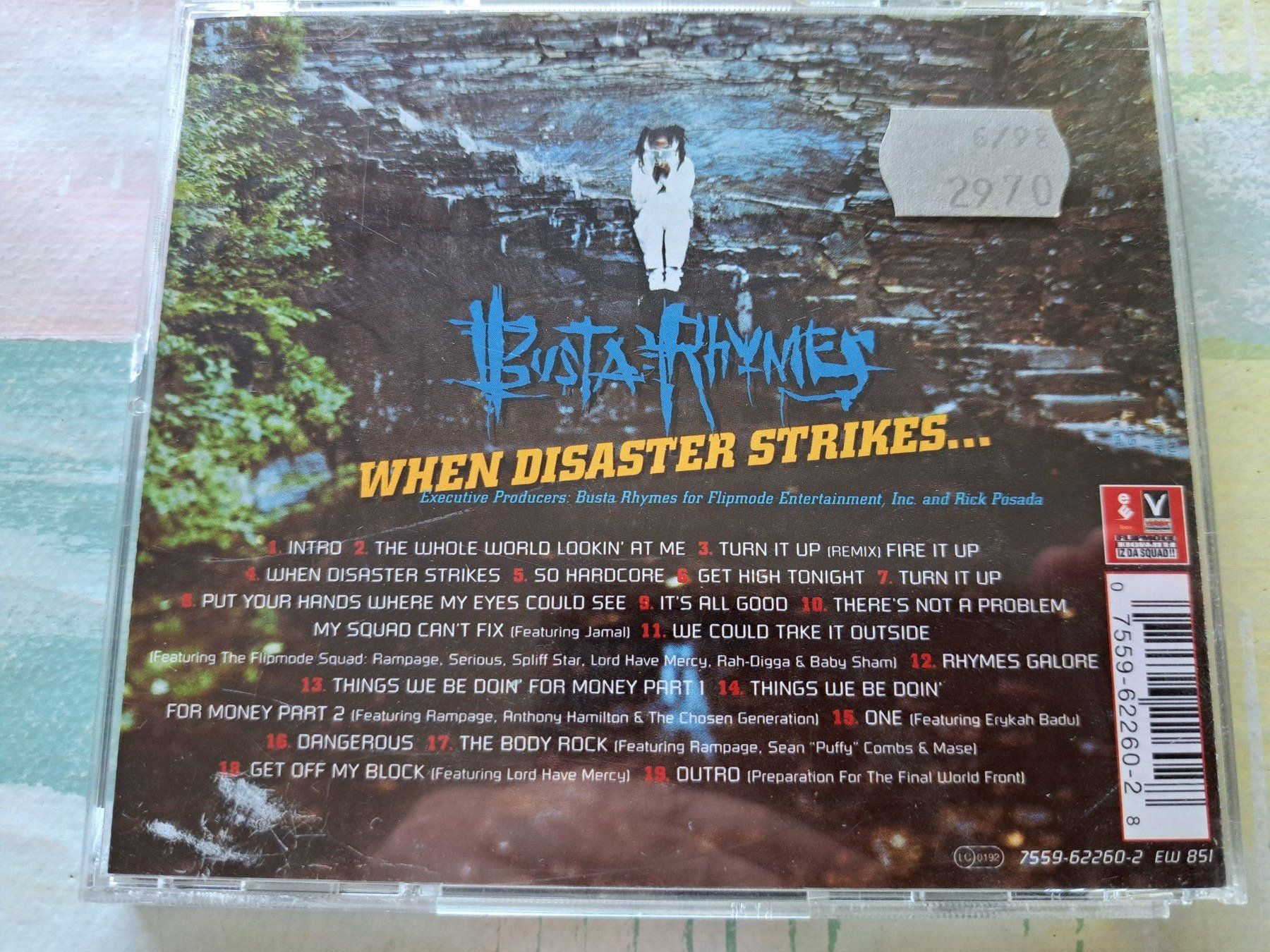 CDs: Cd Busta Rhymes - When disaster Strikes.... – Gebraucht aus Pully von bro_n52j 1