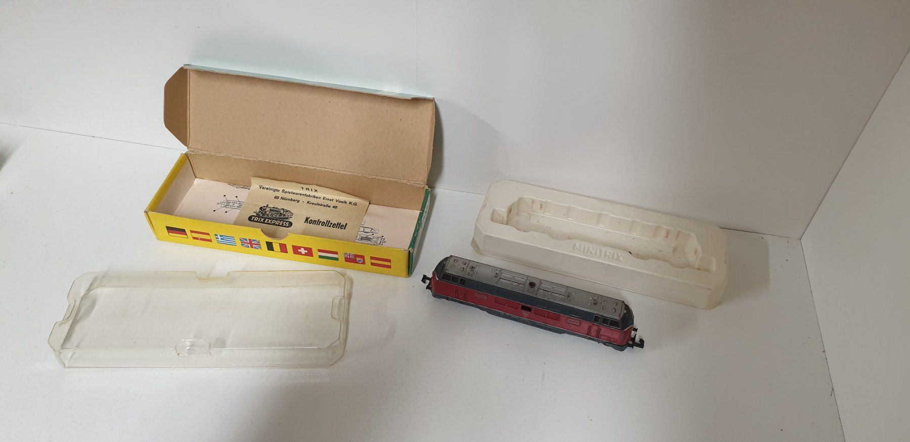 Trix Modellini di ferrovie: Minitrix DB Diesellok   V200 Spur N 2960 – Usato da Geroldswil venduto da TopTrain54 2