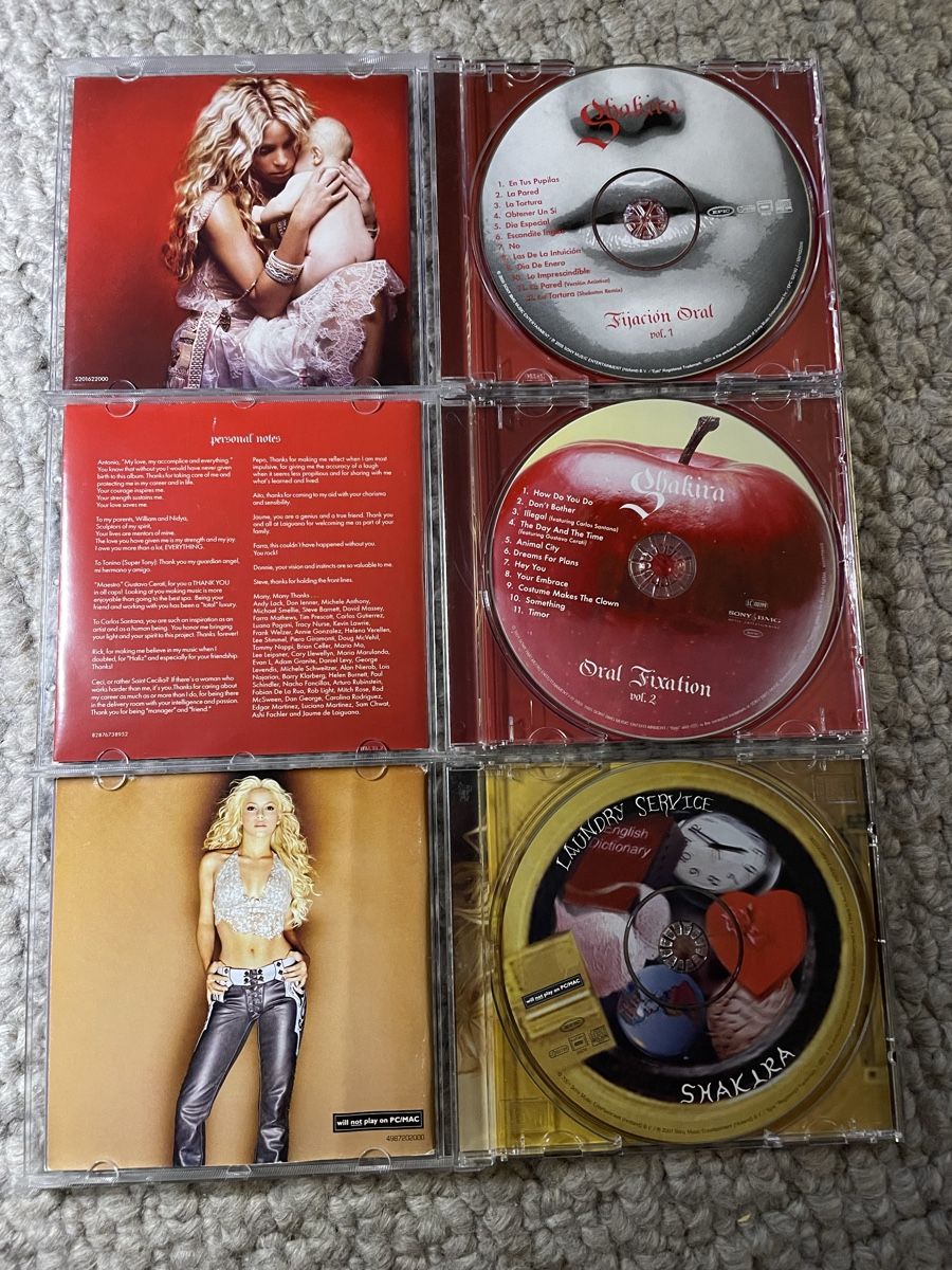 CDs: 3x Shakira  – D'occasion à Reinach AG par trigger7811 1