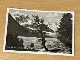 Alte Ansichtskarte Rosegtal, Pontresina, Graubünden 54
