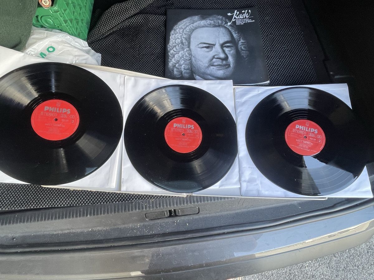 Dischi in vinile: Bach - Messe h-moll - Vinyl Schallplatten – Usato da Ibach venduto da brunnen55 1