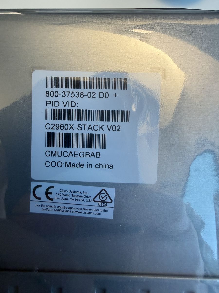 Cisco Hubs & Switches: Cisco C2960X-Stack V02 Flexstack Module – Neu (gemäss Beschreibung) aus Willisau von killerplauze