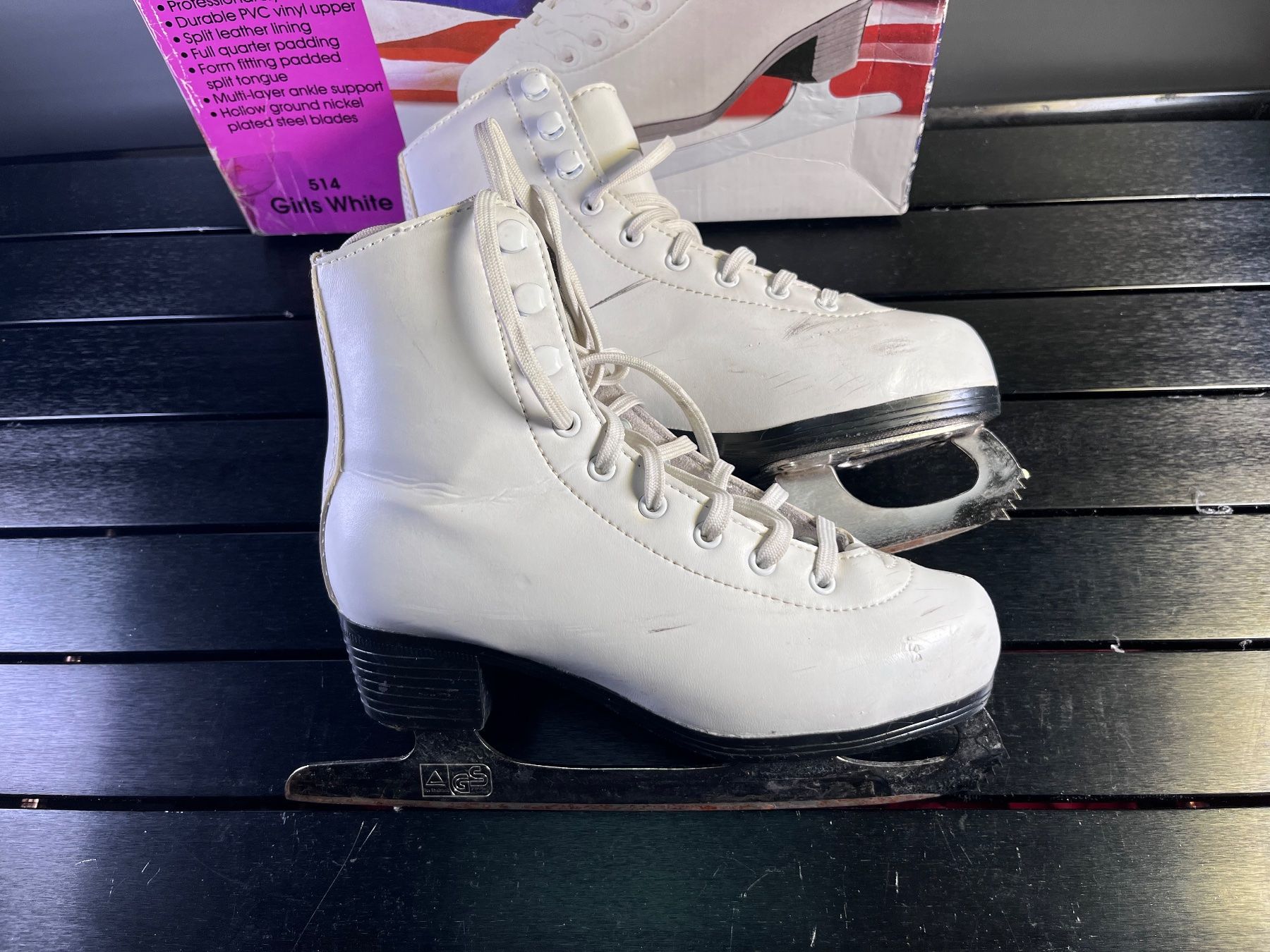 Pattini da ghiaccio: American Eiskunstlaufschuhe Größe 33 – Usato da Tafers venduto da JP911 1