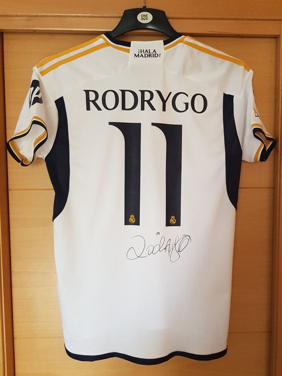 KIT FLOCAGE OFFICIEL RODRYGO REAL HOME 2023/2024
