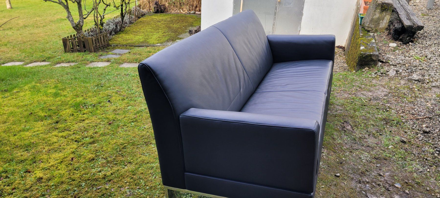 Jori Divani: Jori 2 Sitzer Sofa Leder – Nuovo (secondo la descrizione) da Niederlenz venduto da DaveDasWahnsinn 3