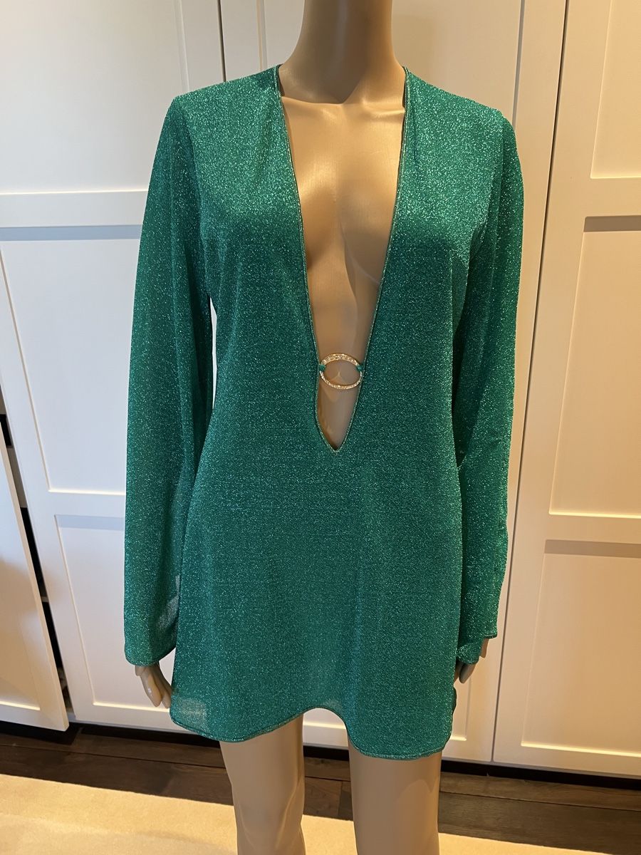 Kleider: Oseree Kleid Aquamarin Gr. L – Neu (gemäss Beschreibung) aus Kilchberg ZH von Lisavivienne 1