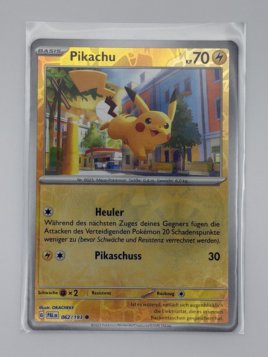 Pokémon Sammelbilder & Trading cards: Pokemon Pikachu 062/193 – Neu (gemäss Beschreibung) aus Uster von EDM1903