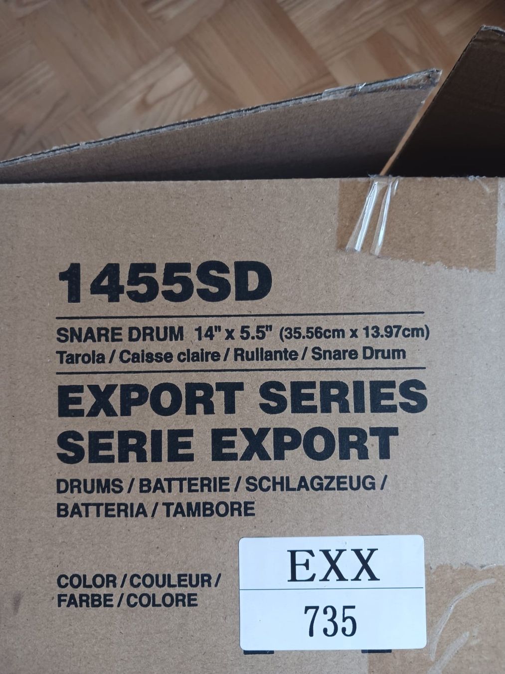 Strumenti musicali: Pearl Snare drum + drumsticks – Usato da Zürich venduto da son_w2tt 1