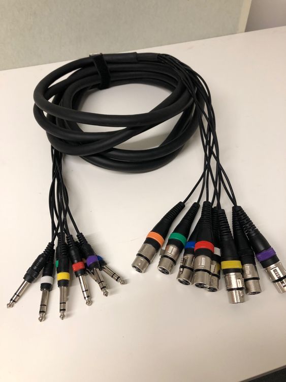 8-fach Multicore Kabel | Kaufen auf Ricardo