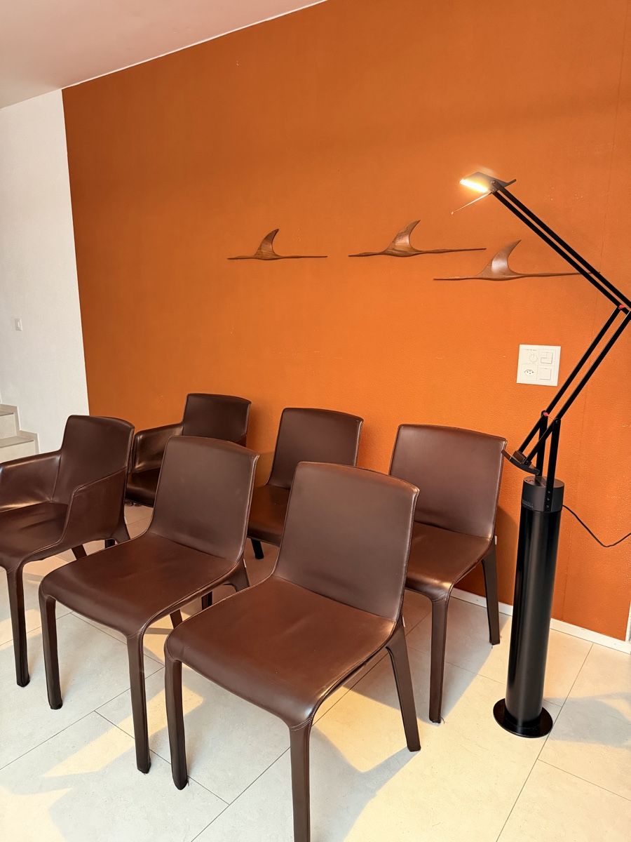 Knoll Stühle: Walter Knoll Gio Lederstuhl - 6er Set  – Gebraucht aus Grenchen von Nur_2540 4