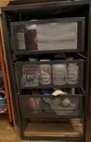 Metal Mesh Storage Trolley 3 Drawers