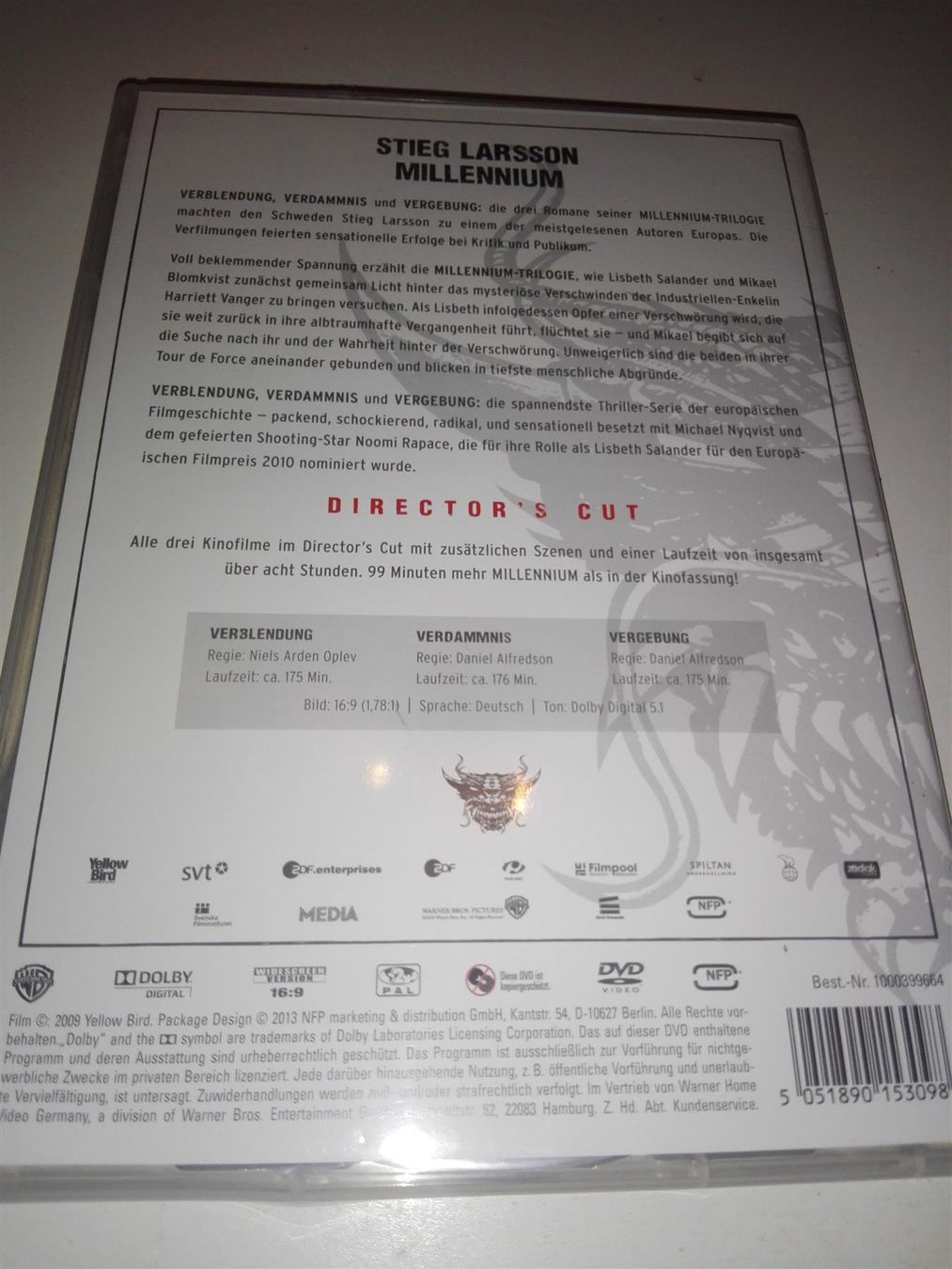 Alle DVDs: Stieg Larsson Millennium (Directors Cut) – Gebraucht aus St. Gallen von elk2021 5