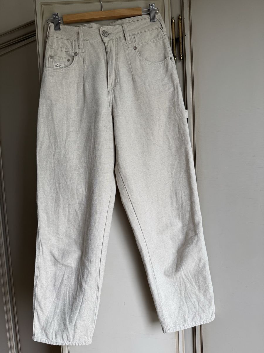 Herrlicher Pantaloni: Herrlicher Damen Cargohose Peyton Gr 26 beige – Nuovo (secondo la descrizione) da Solothurn venduto da coko01