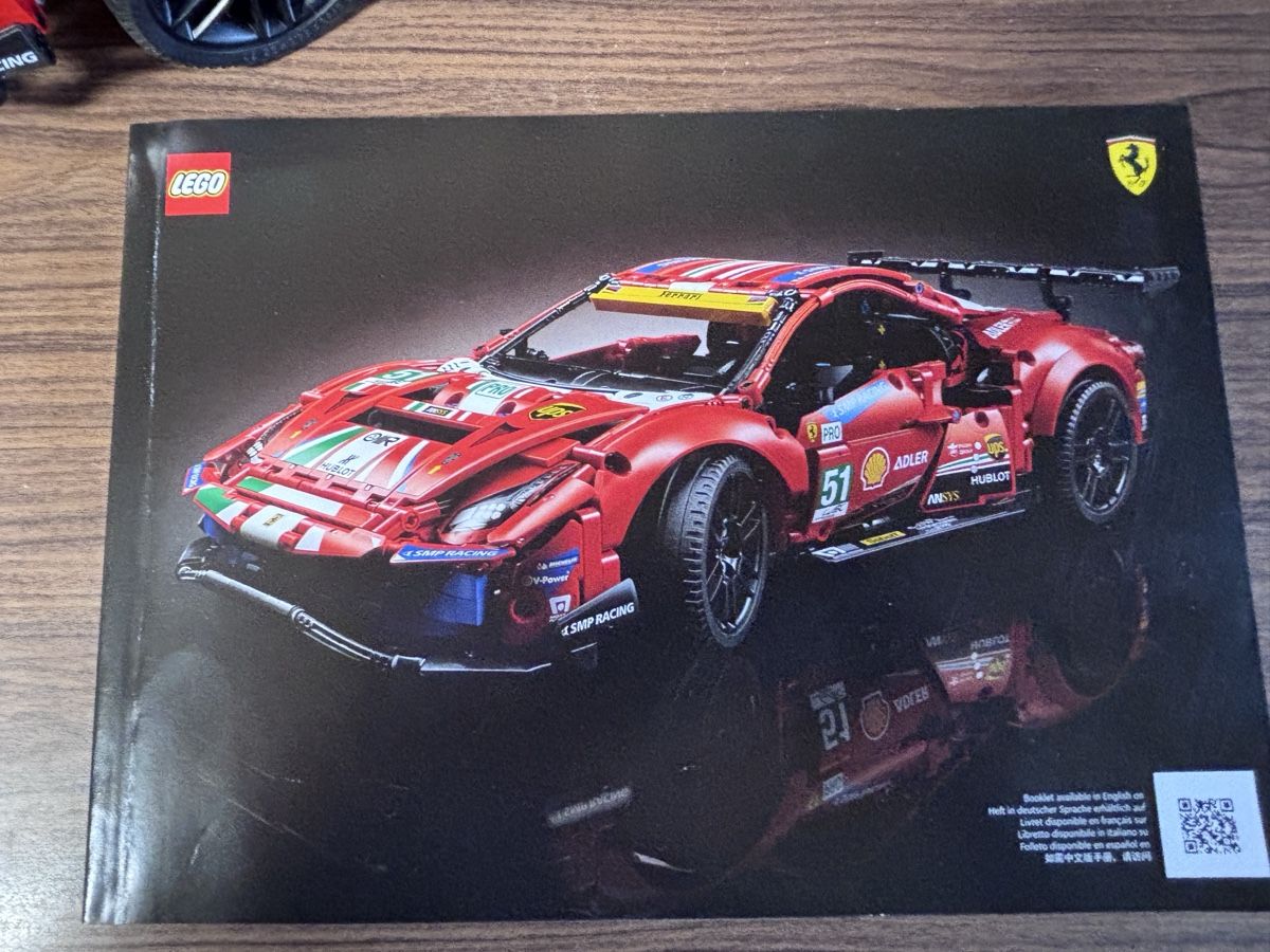 Lego Baukästen: LEGO Technic Ferrari 488 GTE #51  – Gebraucht aus Gerlafingen von Marcryter 1