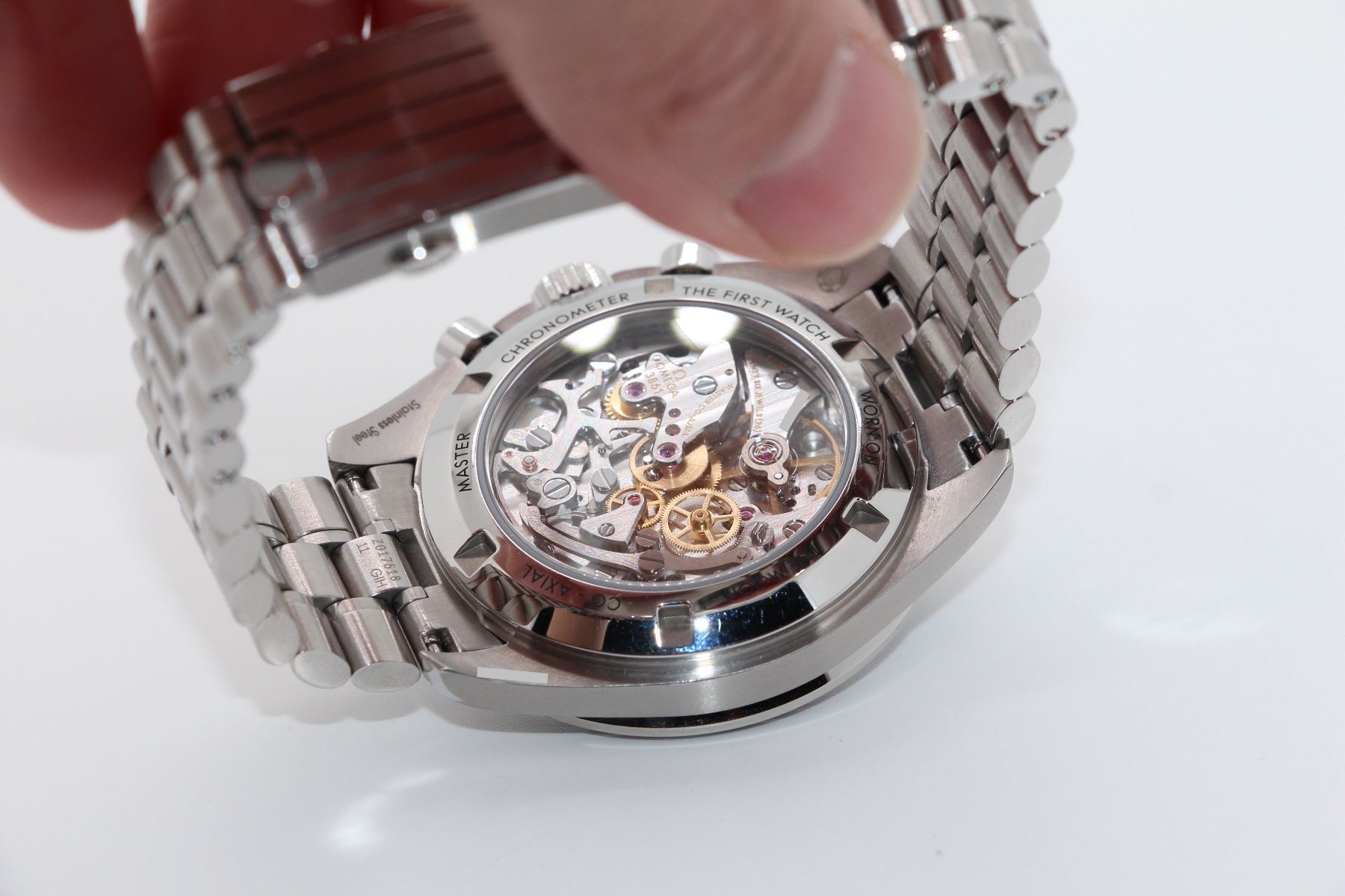 Omega Orologi: Omega Speedmaster Saphir Ref. 310.32.42.50.01.002, Full-Set – Usato da Zug venduto da eMDi_Collection 5