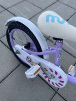 Mädchenfahrrad 16 Zoll lila/türkis 