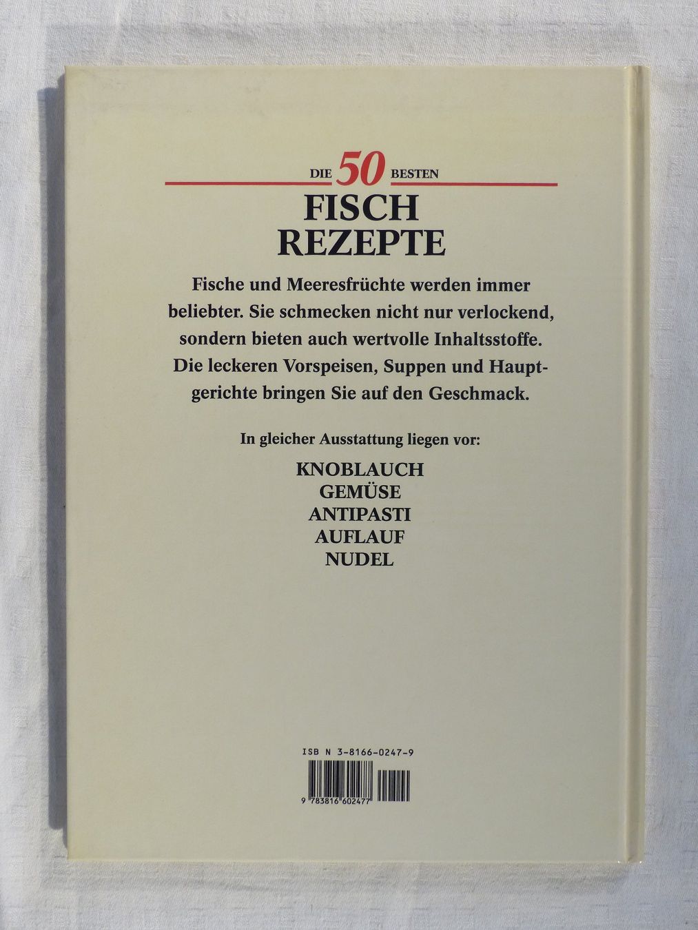 Libri: Die 50 Besten Fischrezepte – Nuovo (secondo la descrizione) da Zürich venduto da botschinski 1
