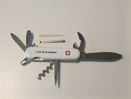 Ancien Couteau Suisse Wenger "l'art et la matière"-collector