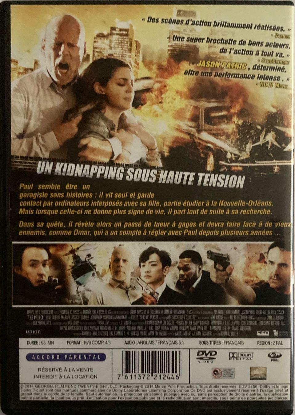 Tutti i DVDs: BRUCE WILLIS - THE PRINCE – Usato da Poliez-Pittet venduto da Newtown-Records 1