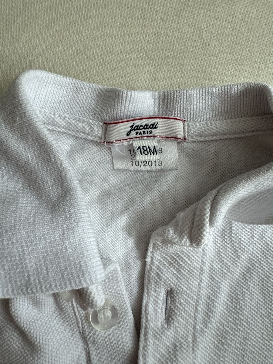 Jacadi Chemises, Tops & T-shirts: Jacadi Paris White Polo Bodysuit 18M – Neuf (Voir description) à Zürich par pat_rx9j 2