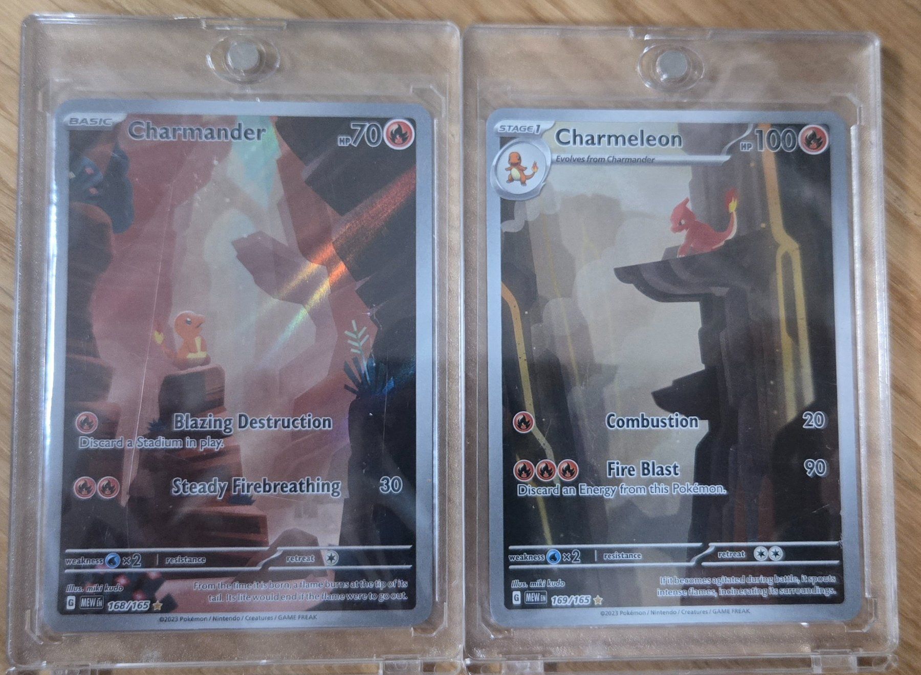 Pokémon Carte collezionabili: Pokemon / 151 Charmander Charmeleon EN NEU – Nuovo (secondo la descrizione) da Horgen venduto da Vladi