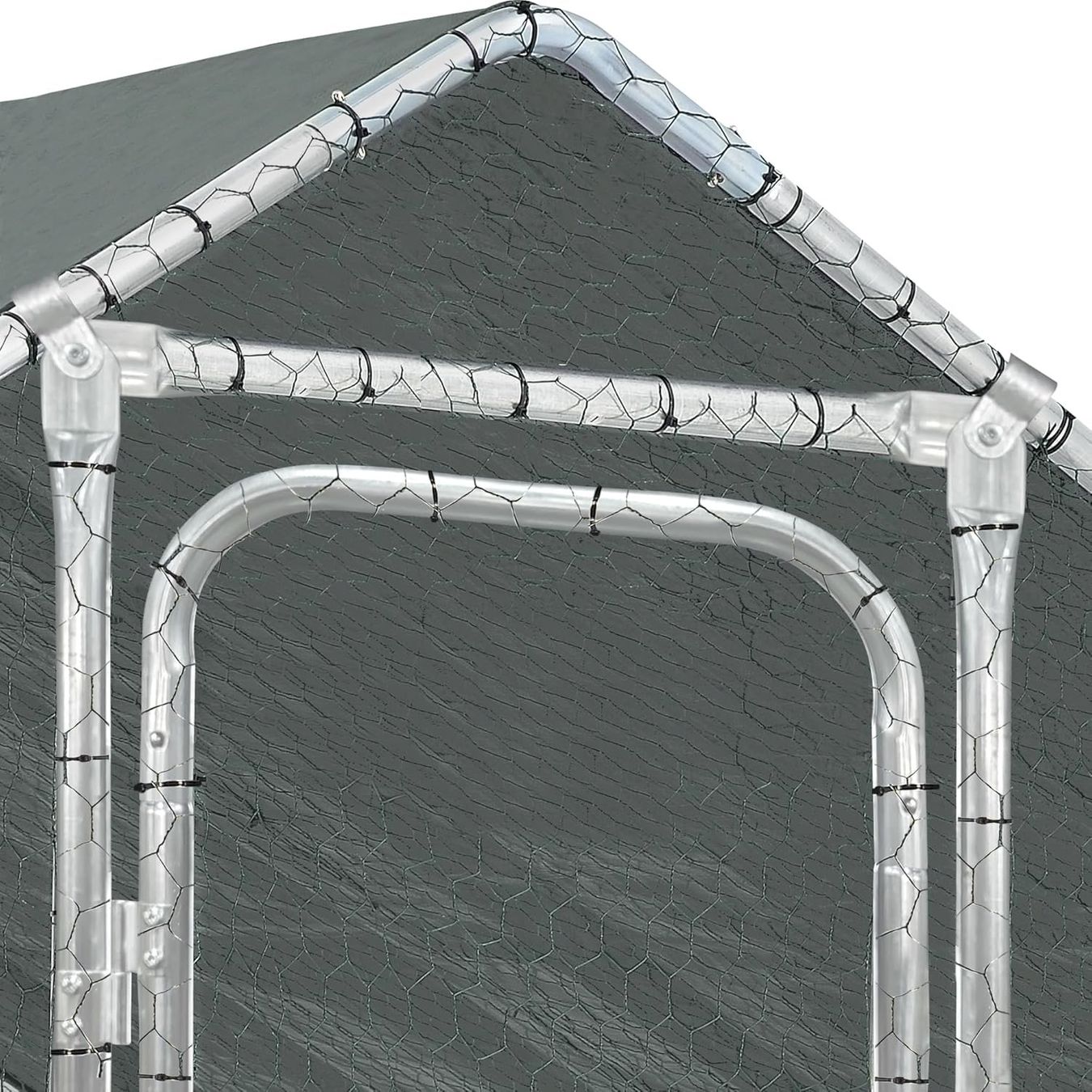 Sonstiges Tierzubehör: Freilaufgehege 3x8x2m mit Sonnendach – Neu und originalverpackt aus Bottighofen von zaap 3
