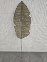 Deko Blatt, Naturmaterial, Wanddeko, Boho, 128cm Top!