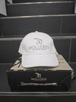 Maison Mollerus Cap Weiss/Silber  NEU & ungetragen
