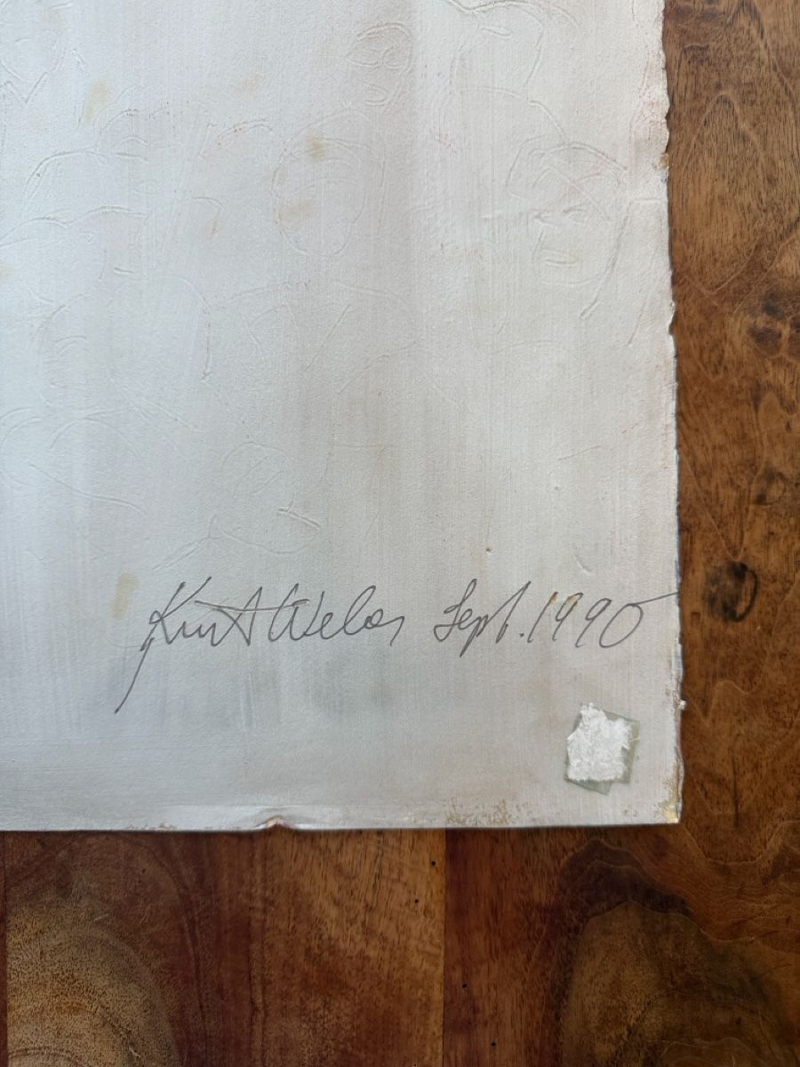 Dipinti: Kurt Oskar Weber Bild 1991 – Usato da Zürich venduto da cENS0R 7