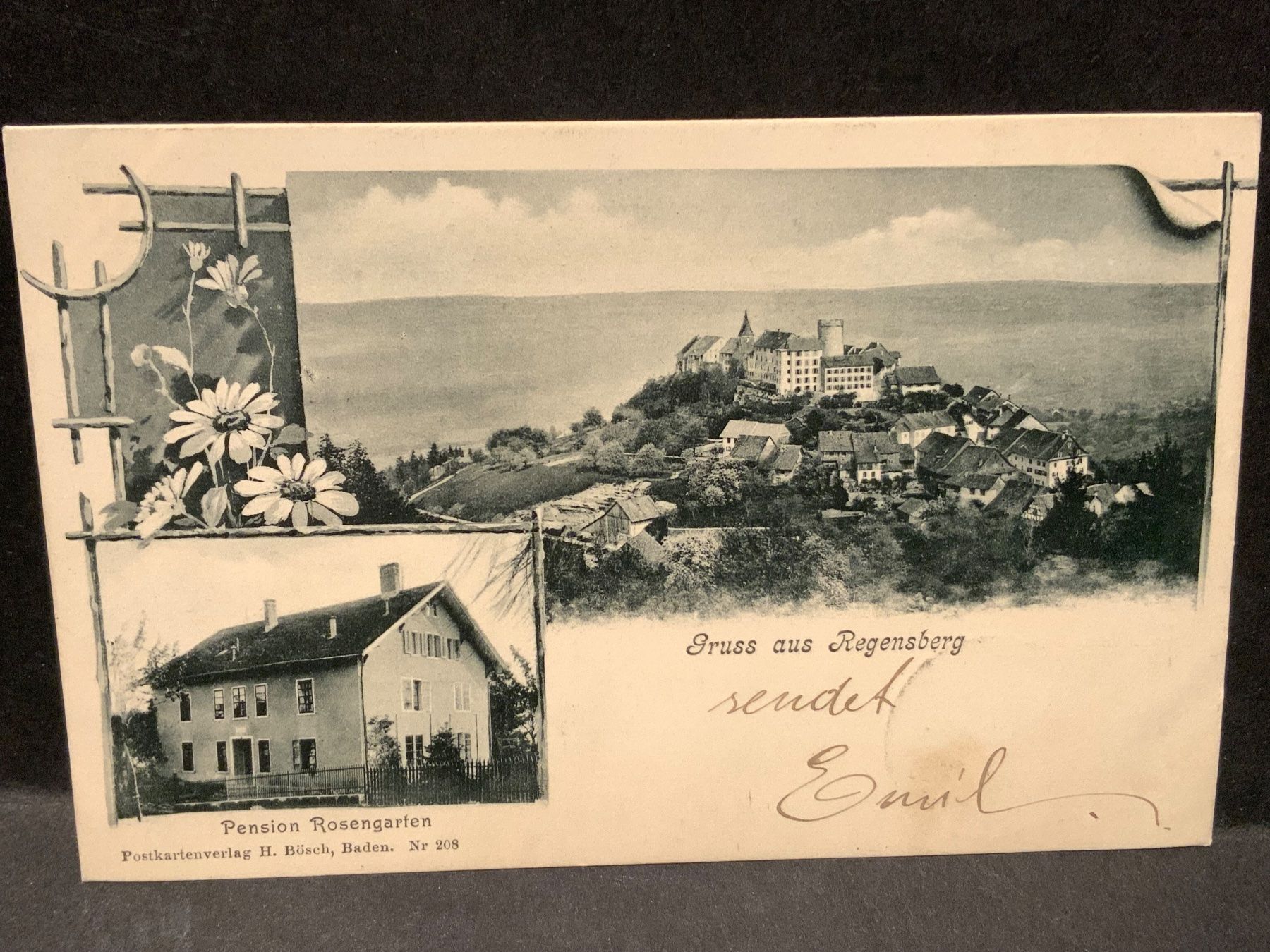 Cartoline postali: AK Regensberg  1903 – Usato da Wila venduto da 7churfirsten