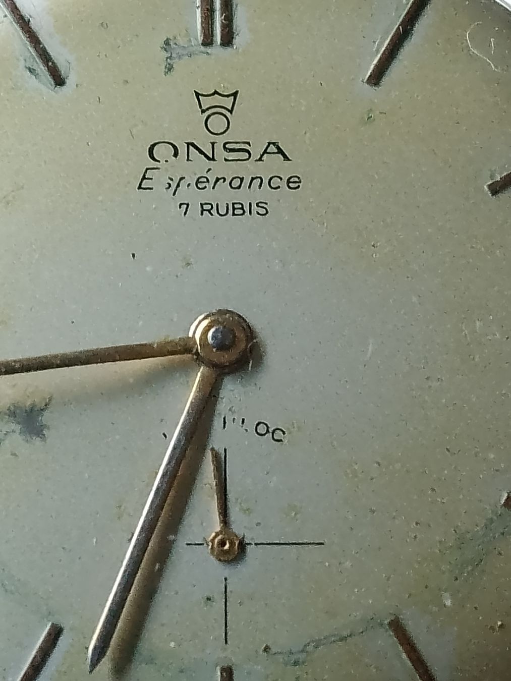 Montres: Onsa Antik handaufzug 35mm läuft super – D'occasion à Agno par sam2608 2