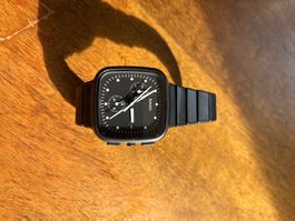 Montre Rado Diastar R5.5 chronographe noir très bon état,