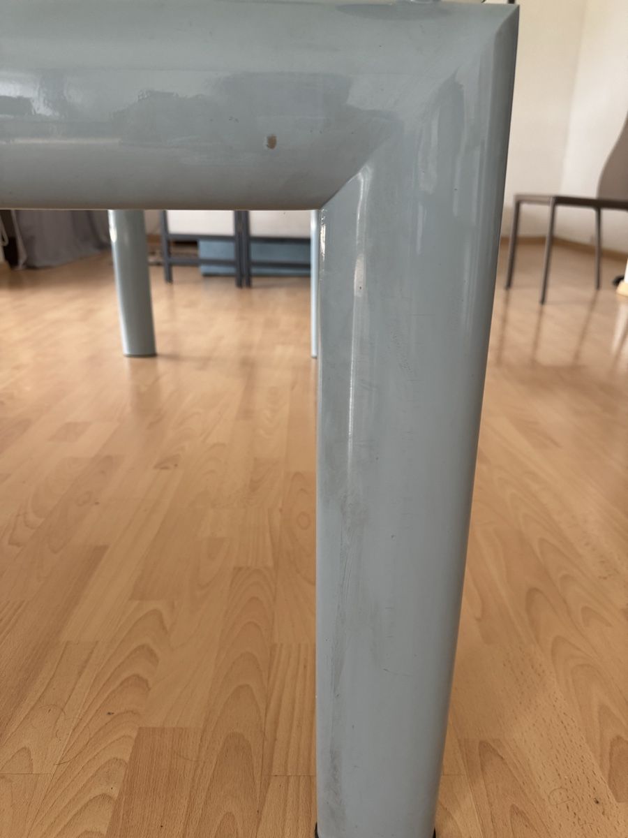 Cassina Tische: Cassina baby blue LC 6 dining table  – Gebraucht aus Thalwil von 0041angel 4