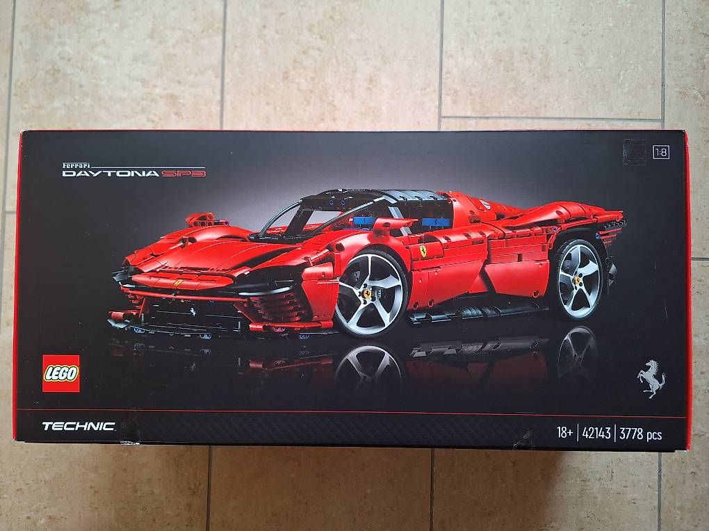 Lego Baukästen: Neuer 42143 Lego Technic Ferrari – Neu und originalverpackt aus Sils im Domleschg von masein 1