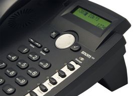 Snom 300 VOIP Telefon mit Netzteil