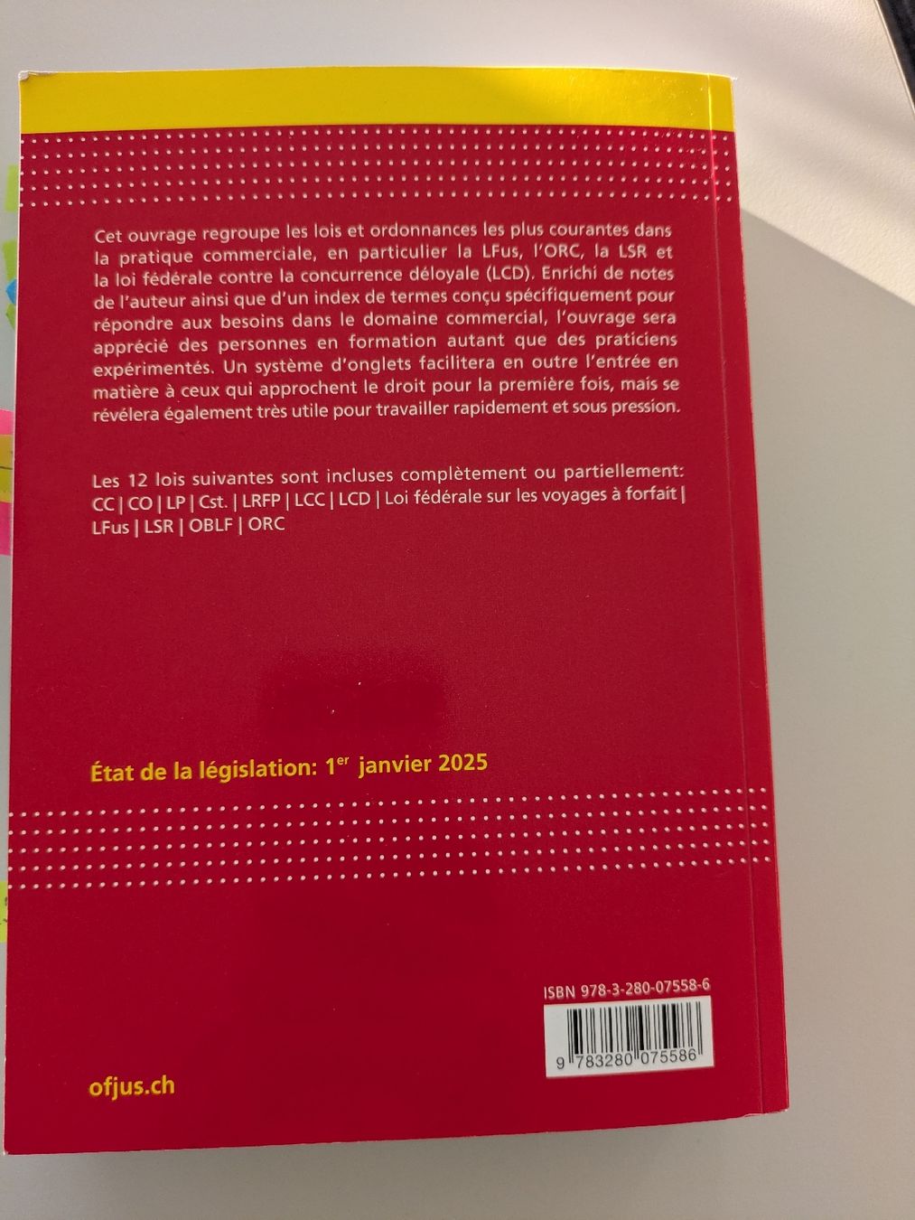 Libri: Code civil, Code des obligations, version 2025 – Nuovo (secondo la descrizione) da Le Mont-sur-Lausanne venduto da elv_yyl8 1