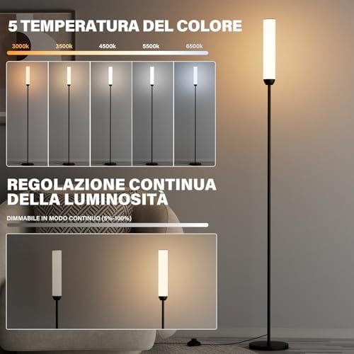 Lampes: Stehlampe Schwarz – Neuf avec emballage d'origine à Hundwil par Stallone5 2