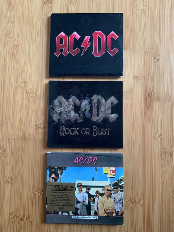 AC/DC 3x CD (Gebraucht) in Schneisingen für CHF 1 – mit Lieferung auf ...